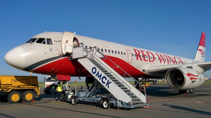 Red Wings будет летать два раза в неделю из Омска в Симферополь летом 2019 года